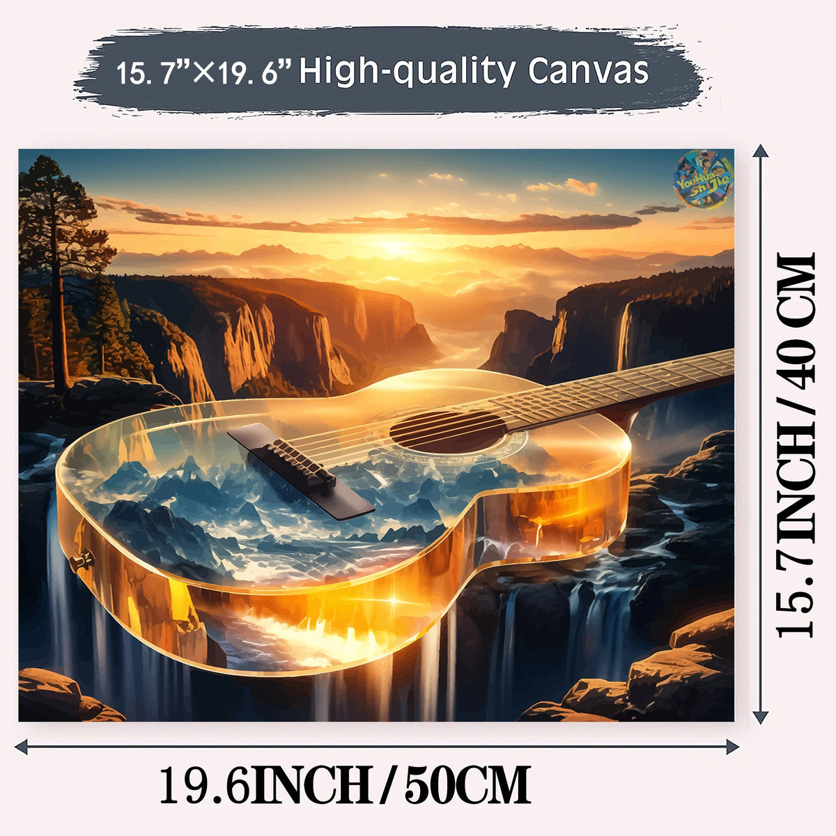 toile peinte paysage montagnes art contemporain peinture acrylique pinceaux guide débutants adultes enfants