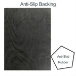 tapis gris moderne antidérapant sol intérieur salon chambre 50x160cm 60x200cm 80x200cm