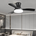 ventilateur moderne 42 52 pouces vitesses télécommande led noir marron doré blanc