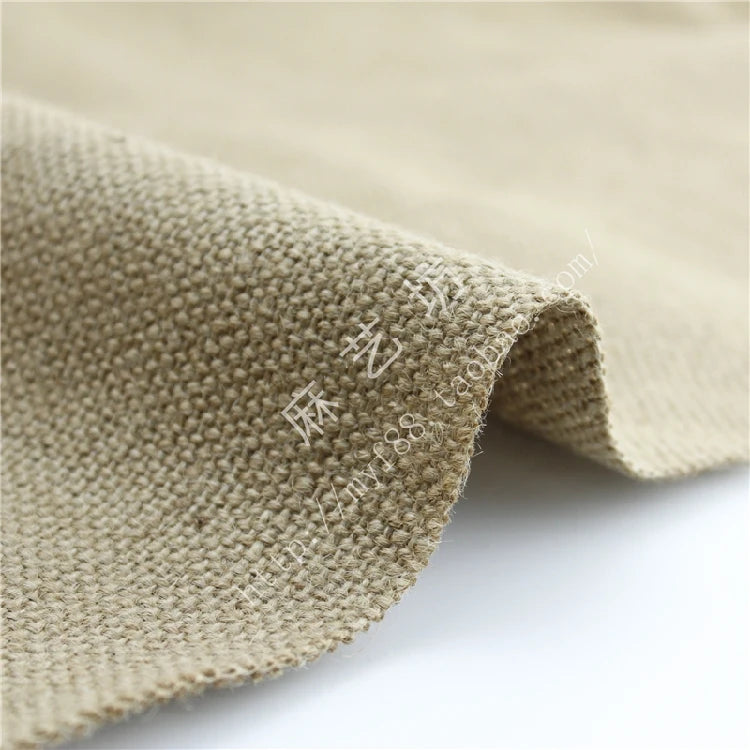 sac provisions tissu jute beige clair rustique artisanal résistant déchirure poignées compartiments