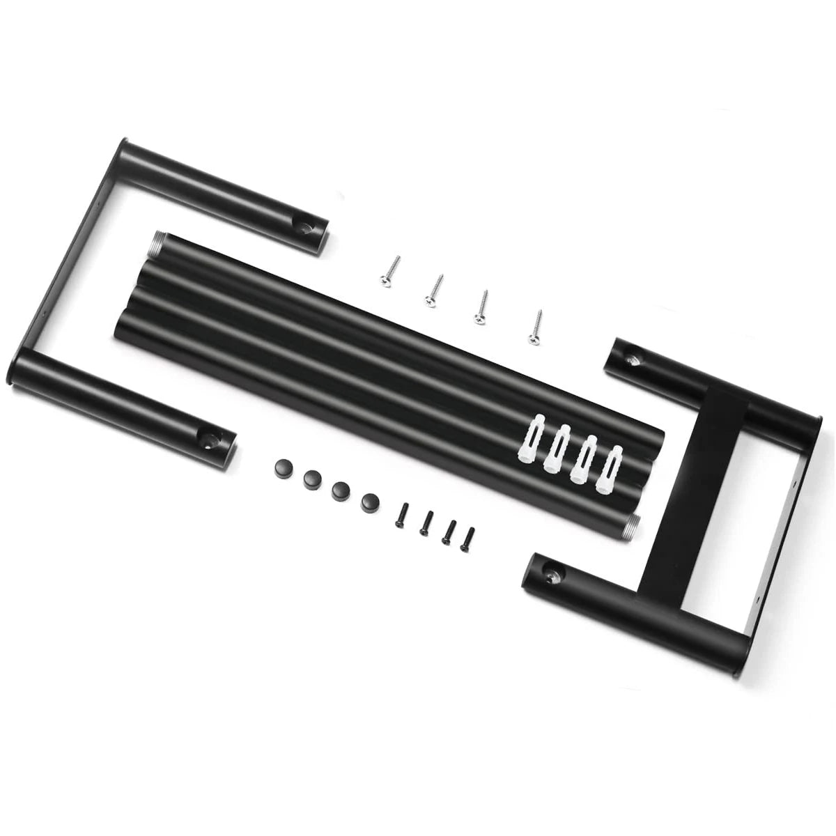 Porte-serviettes en argent avec serviettes moelleuses