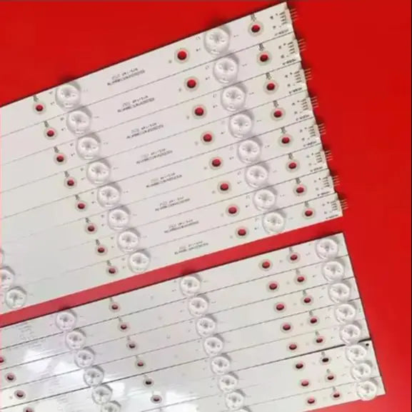 bande led rétro éclairage 655 mm blanc rondelles lumineuses moderne 3v