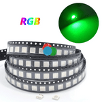 diodes led 5050 rgb blanc rouge vert bleu jaune orange rose violet moderne decoration