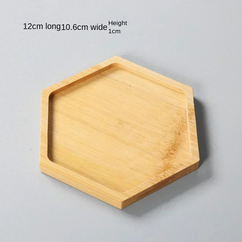 assiettes support plats bambou moderne minimaliste naturel bois clair grain bois respectueux environnement stockage