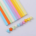 papier origami double face étoiles colorées rouge orange jaune vert bleu violet noël mariage
