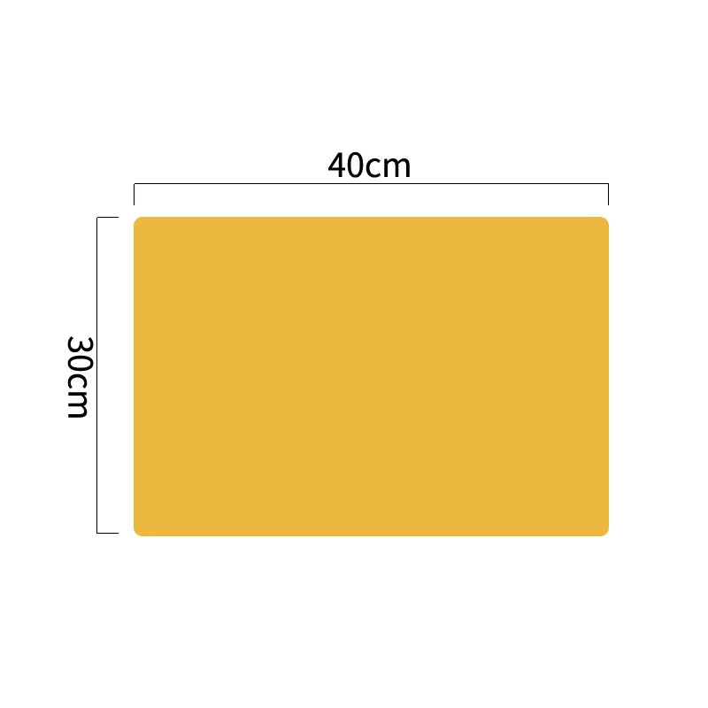 tapis table silicone bleu gris jaune vert uni minimaliste antidérapant isolant thermique