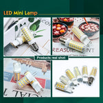 ampoule led blanc froide grains maïs base e14 g4 g9 moderne opacité 58mm 50000h