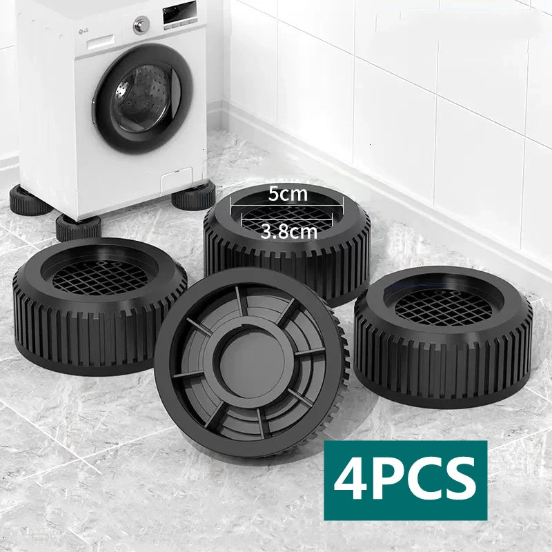 pieds meubles antivibration antidérapants stabilisateurs imperméables antiusure blanc noir modernes