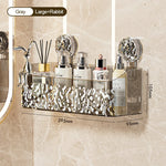 étagères rangement transparentes moderne relief succion mur meuble étagères supports