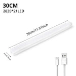 lampe led rectangle adhésive rechargeable blanc moderne détecteur mouvement allume urgence chambre cuisine 10cm