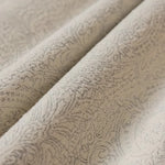 Texture épaisse en chenille du rideau blanc