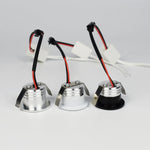 Spot LED noir blanc 3W COB dimmable 90 260V moderne