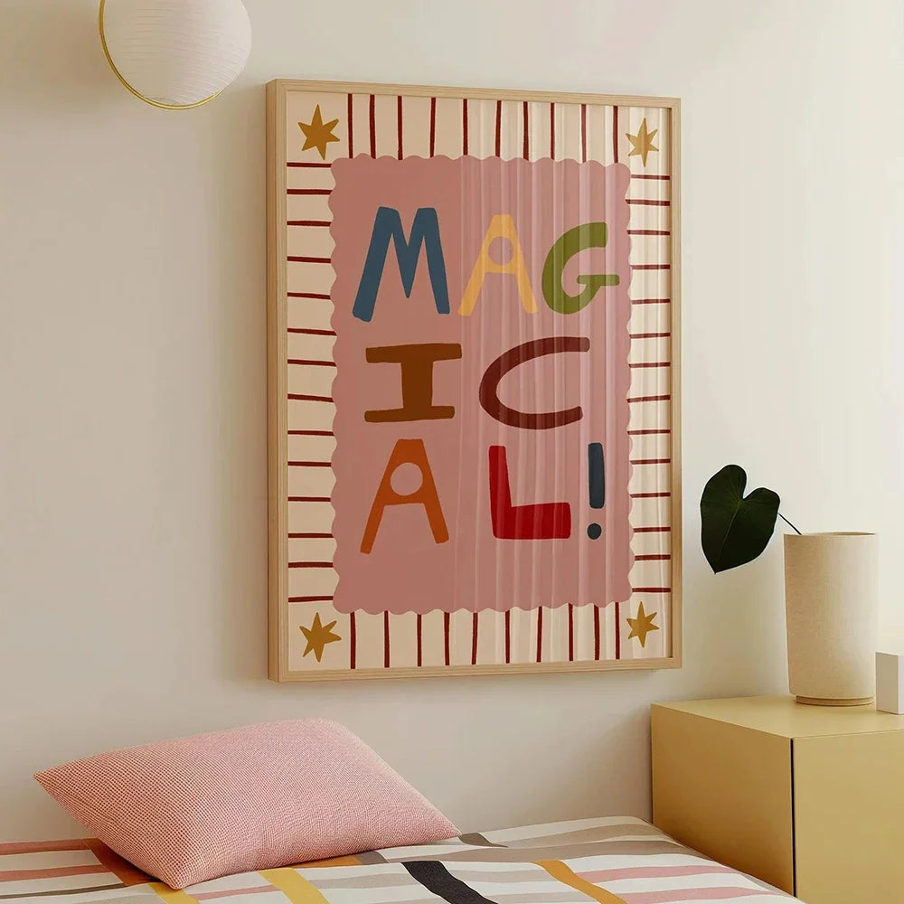 toile impression alphabet lettres dessins animés vintage enfantin carreaux sport textes blanc beige rouge