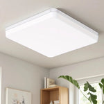 lampe led moderne blanc vis facile 18w 24w 36w 48w chambre salon cuisine
