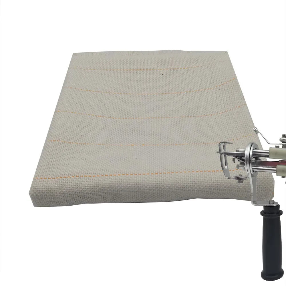 tissu coton absorption bricolage filet simple brossé rayures jaunes blanc opacité texturé