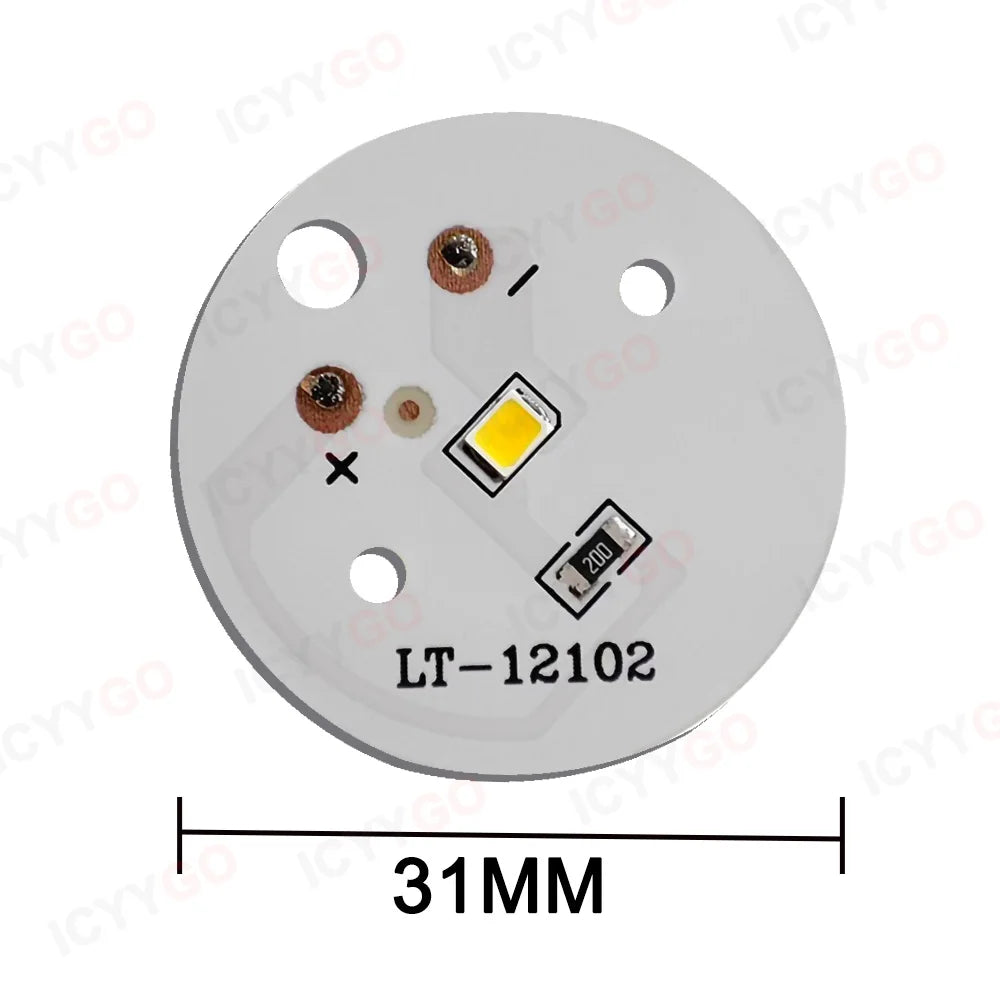 plaque led 17mm 24mm 31mm blanc moderne sans fil soude puissance câble led intégrée