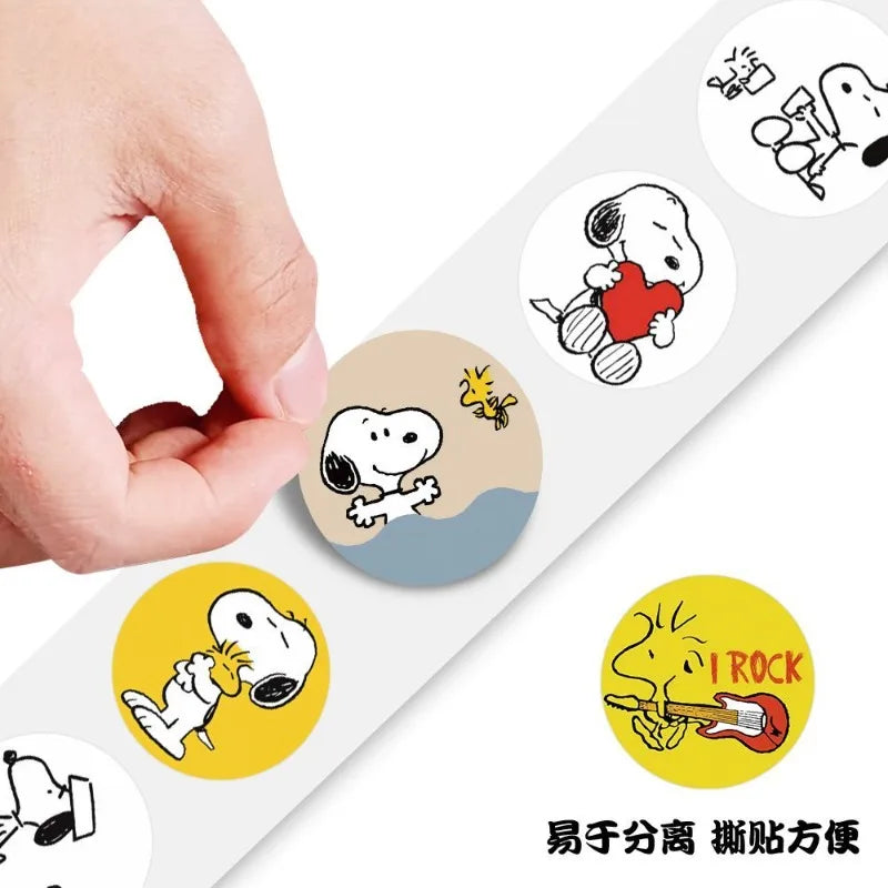 sticker decoration snoopy woodstock cartoon cute phone desktop planner adhesive