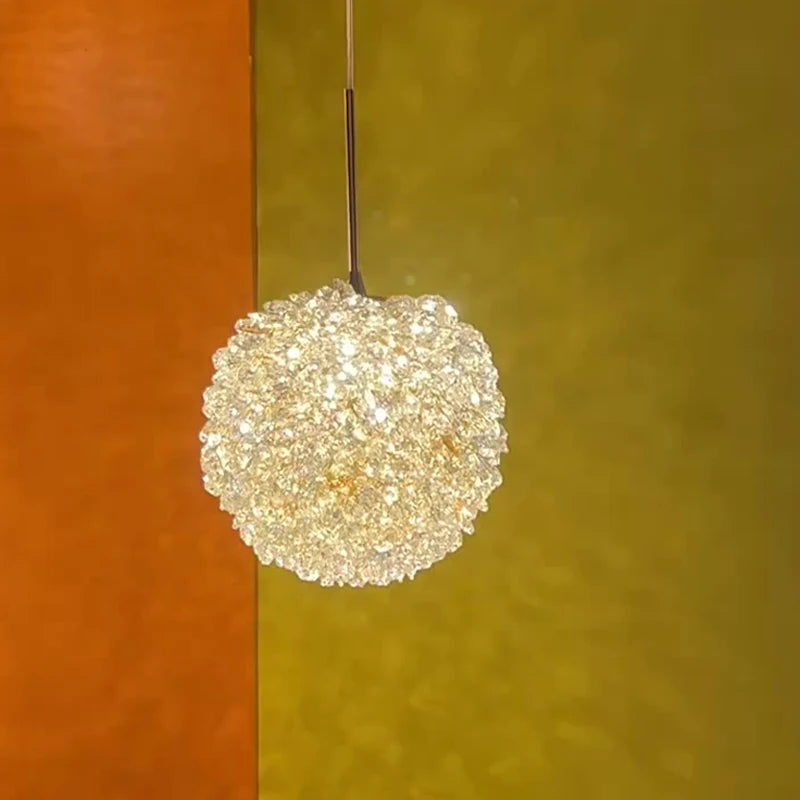 Luminaire suspension boule salle à manger
