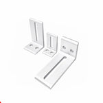 supports murals argentés industriels 24mm 40mm 32mm 60mm 80mm