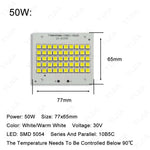 plaque led blanc blanc chaud 10w 20w 30w 50w 100w 150w 200w smd 5054