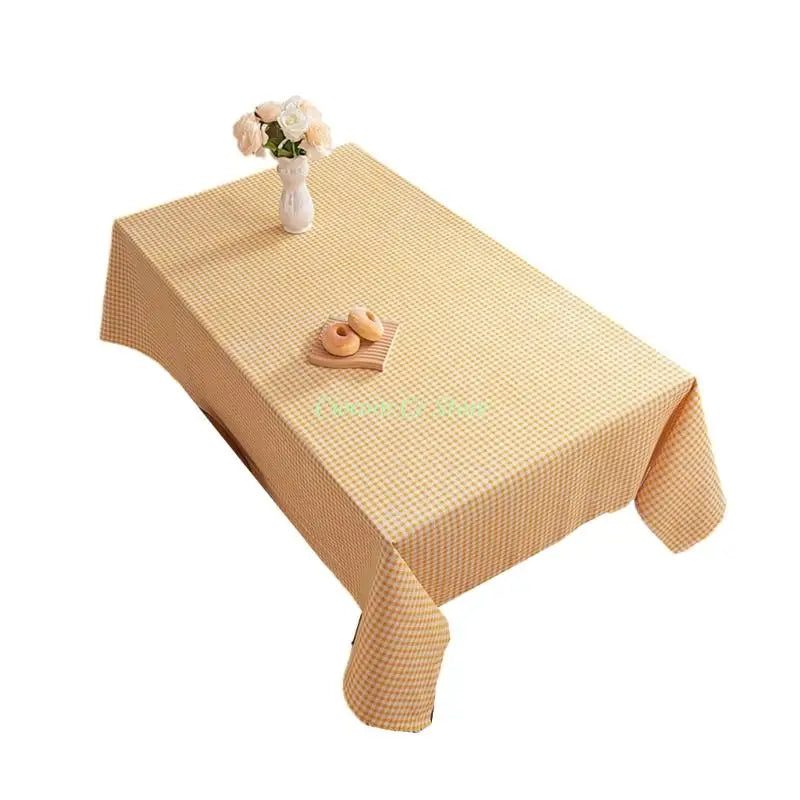 nappe verte carreaux polyester réutilisable classique cuisine 150x100 150x150 150x180