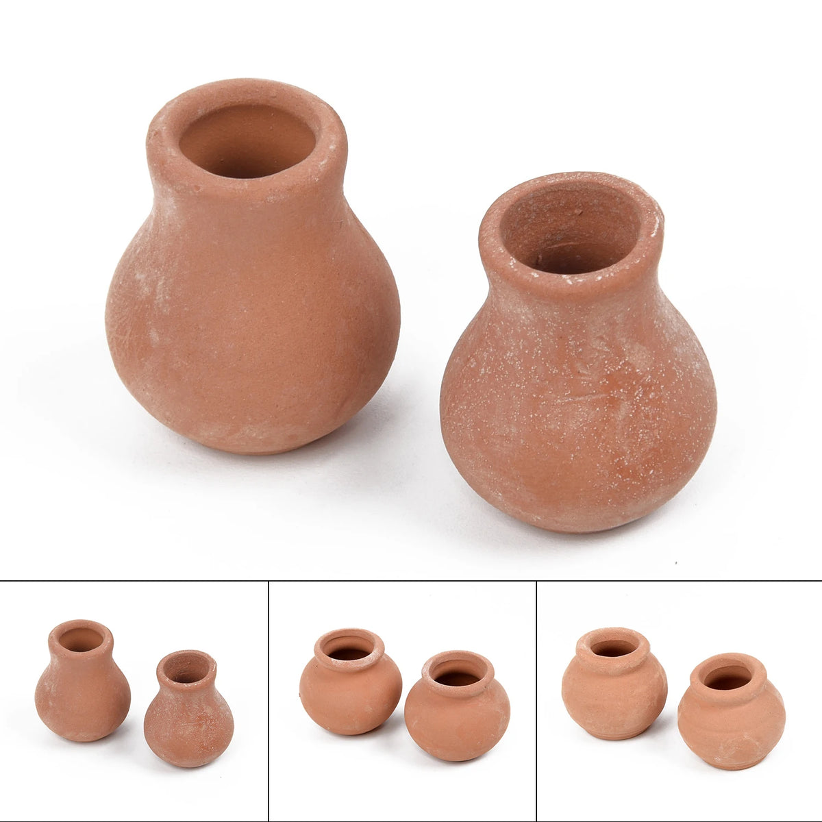pots terre cuite orange brun texture rustique traditionnel plantes fleurs decoration jardin maison