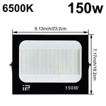 projecteur led moderne 6500k rgb étanche garage extérieur 220v 10w 200w