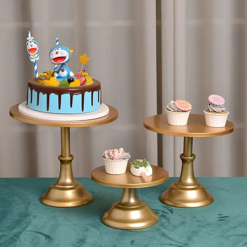 support gâteaux rond présentoir desserts moderne fête mariage décoration table anniversaire