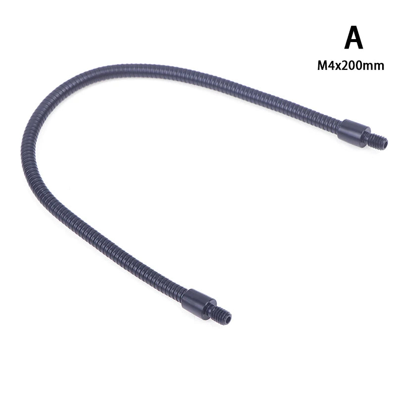 câble flexible tissé noir gris métallisé moderne industriel ø1.8mm ø4mm m4