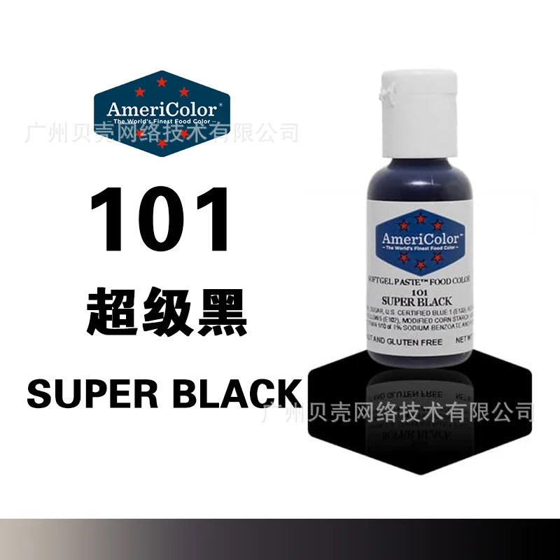 peinture liquide bleue blanc flacon capsules décoratives gâteau multicolore opacité artisanal