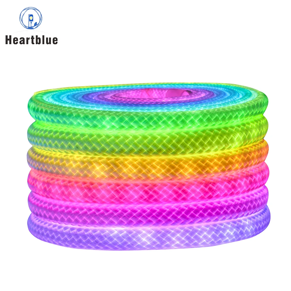 tubes led néon multicolore réticulé modernes 5v 50leds/m télécommande vis fixations divertissement domicile