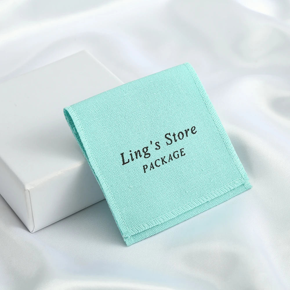 étiquettes produit toile lin noir rose gris beige bleu classique 8x8cm personnalisables logo imprimé