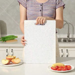 planche découper antibactérienne moderne pp marbre noir facile nettoyer lavable lave vaisselle respectueuse environnement