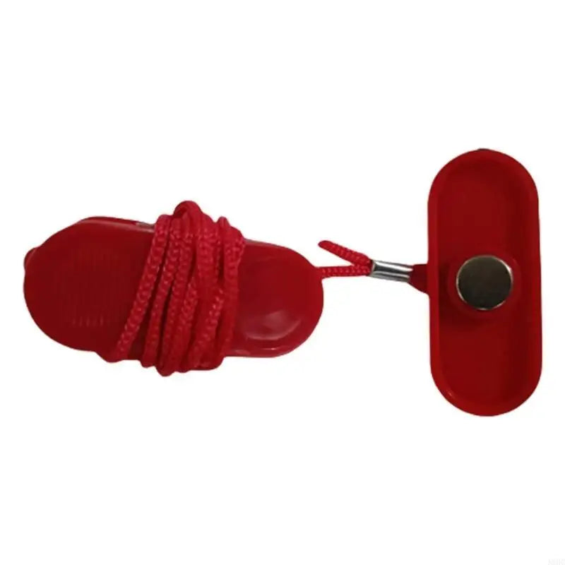 bracelet fitness cordelette aimant rouge moderne sportif pvc abs rétractable contrôle tactile