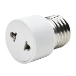 adaptateur culot lampe blanc moderne durable fixé adhésif e27 us eu bas lampe