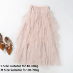 jupe tulle plissée élégante noir gris rose translucide classique femme