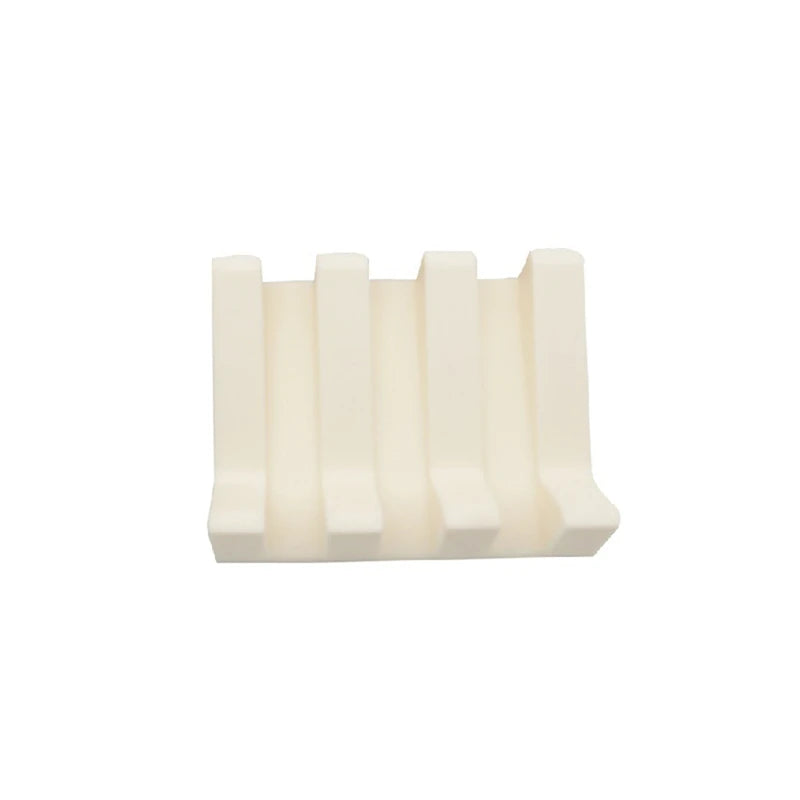 support savon silicone violet gris moderne egouttoir incline blanc vert bleu rose