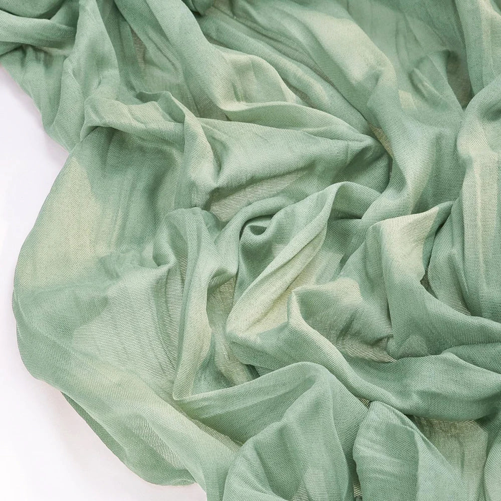 nappes décoratives table vert olive beige blanc plissées effet texturé rustiqueétalementsemi transparentDecorationChampêtre