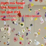 décoration florale romantique bohème set suspensibles diverses fleurs couleurs intérieur mariage fête