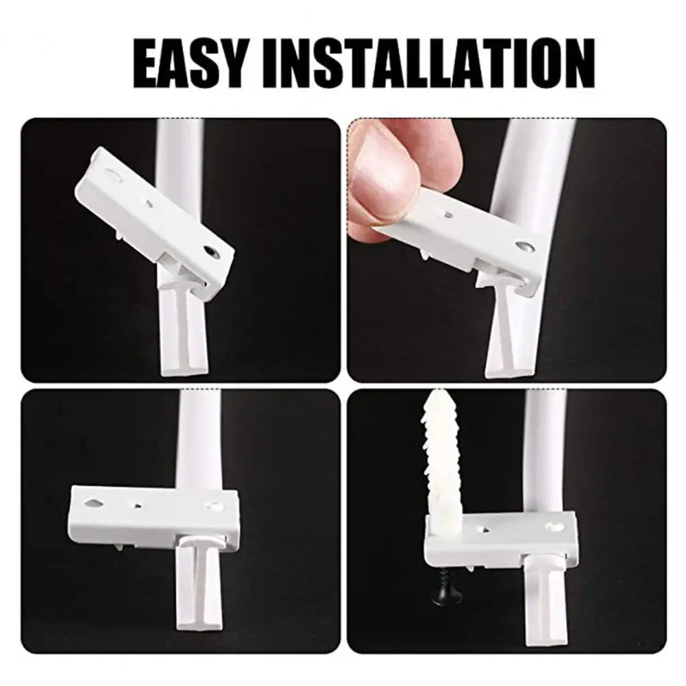 Kit complet d'installation du rail de rideau avec outils inclus