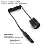 lampe torche led rechargeable 10w intense noire texturée modernisée camping