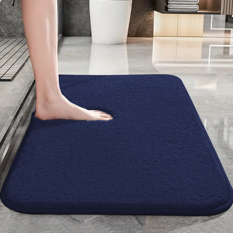 tapis bain gris texture douce motifs floraux moderne 40x60cm 50x80cm 60x90cm