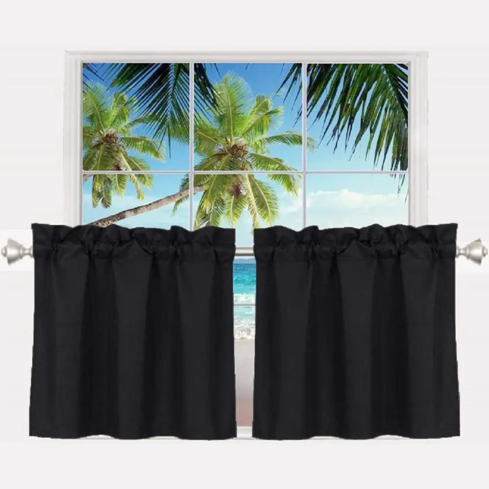 rideaux romains opaques polyester tringle moderne noir blanc gris turquoise rose marineintérieurôtelcaf