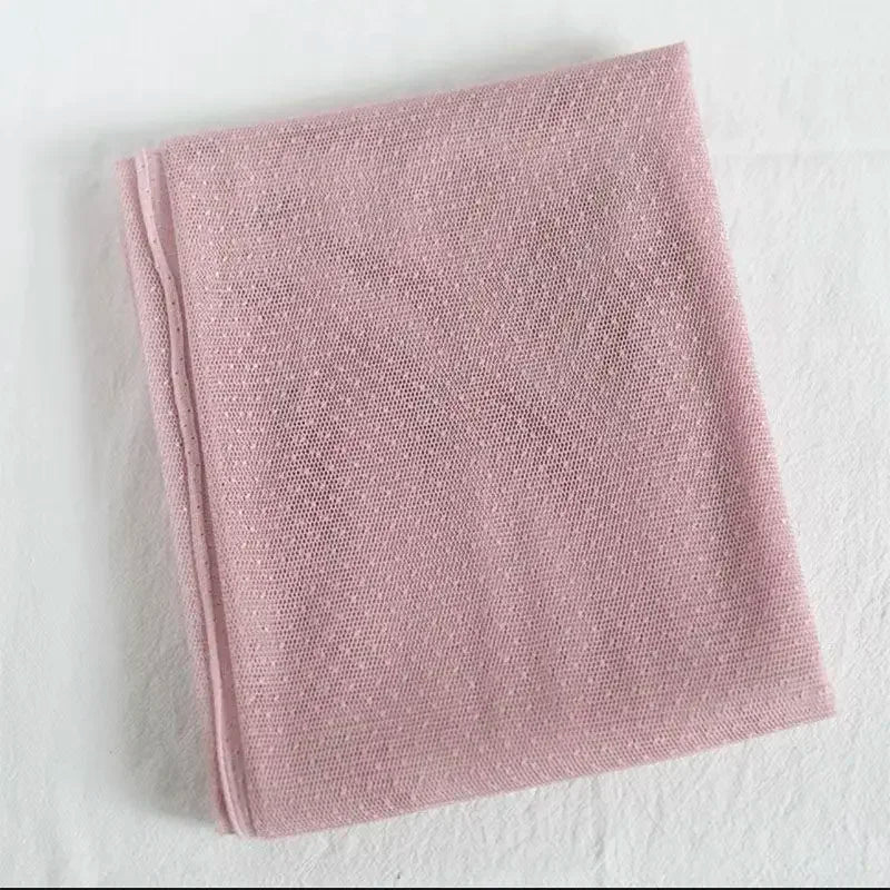 tissu polyester tulle vert clair rose pâle points petits résistance déchirure robe mariage hanfu