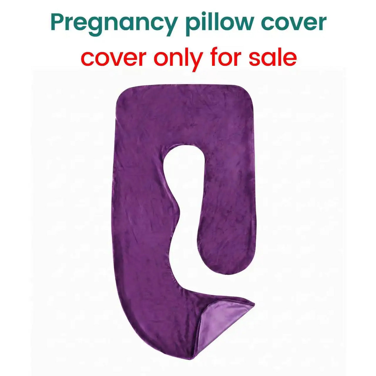 coussin grossesse velours doux gris confortable concave literie dos jambes ventre zipper closure