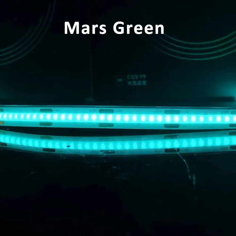 ruban led cob blanc chaud froid naturel rouge vert bleu moderne adhésif 12v 50000h