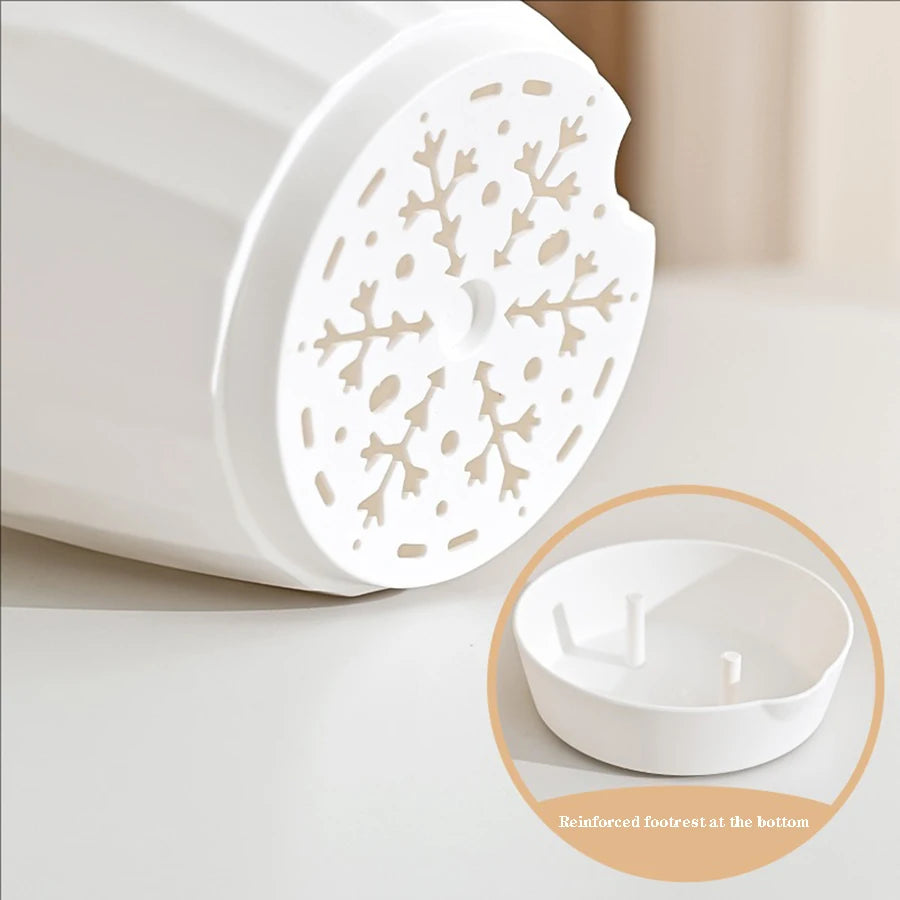pots fleurs blancs rayures modernes balcon plante verte grille tailles résistantes auto absorbant