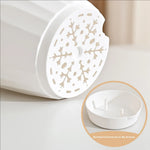 pots fleurs blancs rayures modernes balcon plante verte grille tailles résistantes auto absorbant