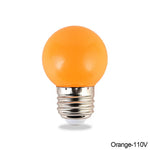 ampoule led rouge jaune blanche globe boule e27 vis bleue moderne chambre décoration noël