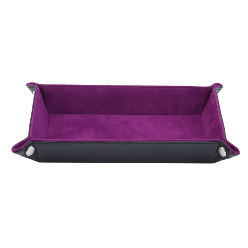boîte rangement pliable velours moderne violet bleu vert rouge noir articles divers